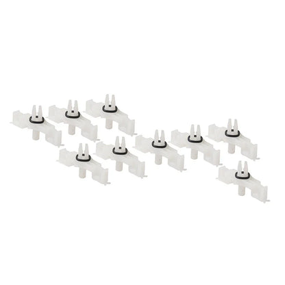 10 x Door Sill Scuff Plate Clips for Porsche Cayenne (2003-2010)