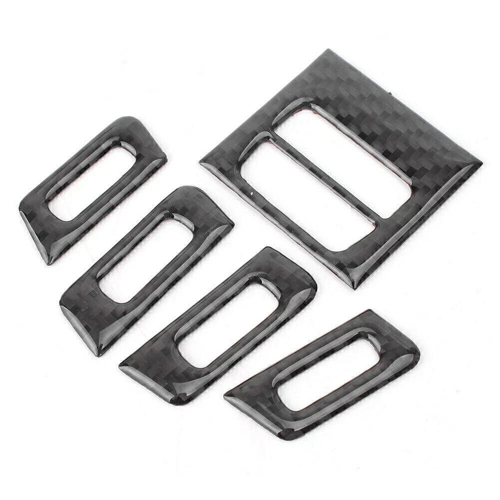Carbon Fiber Air Conditioner Outlet Trim Cover for BMW E90 E92 (2007-2013)
