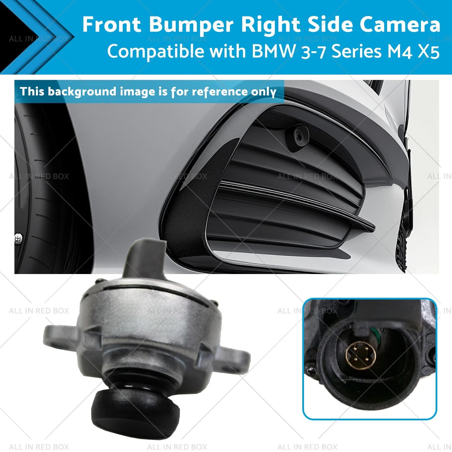 Right Side Camera for BMW X5 M4 3 5 7 Series (2014-2023)