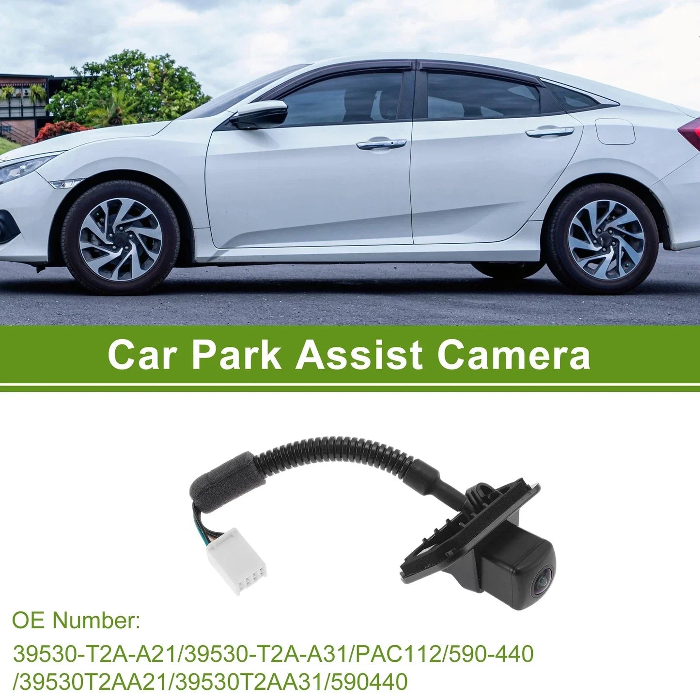Rear View Backup Camera for Honda Accord Sedan EX-L (2014-2015)