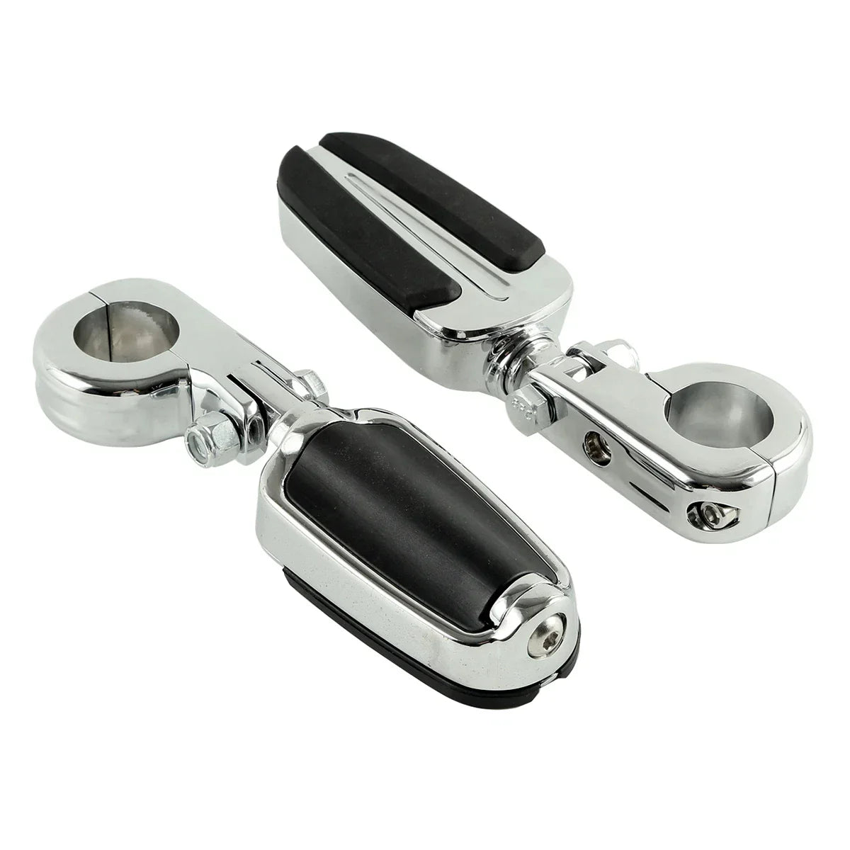 Engine Guard 1 1/4" Footrests Pegs Mount for Harley Softail Slipstream