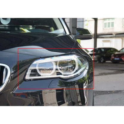 2 x Headlight Glass Lens Diffuser Cover for BMW F10 F11 F18 520 525 (2010-2017)
