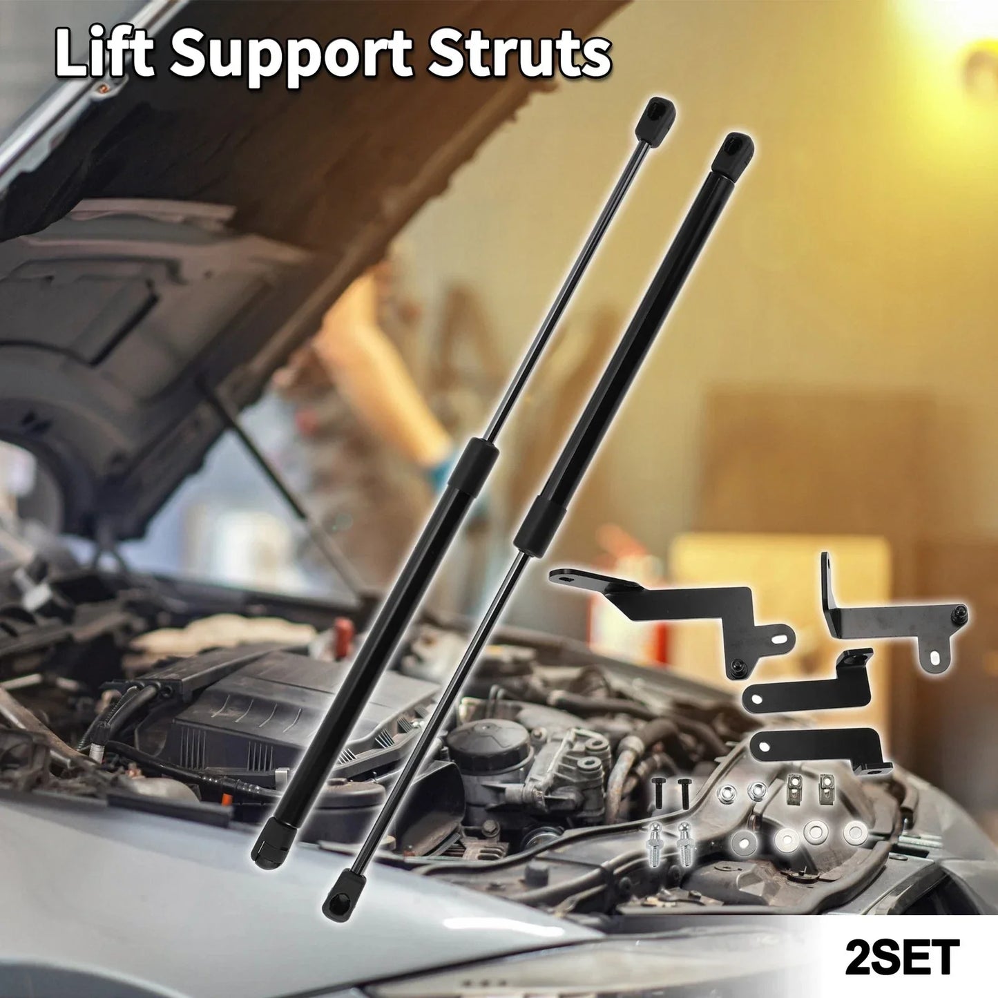 Hood Lift Supports Struts Gas Spring for Hyundai Tucson (2022-2024)