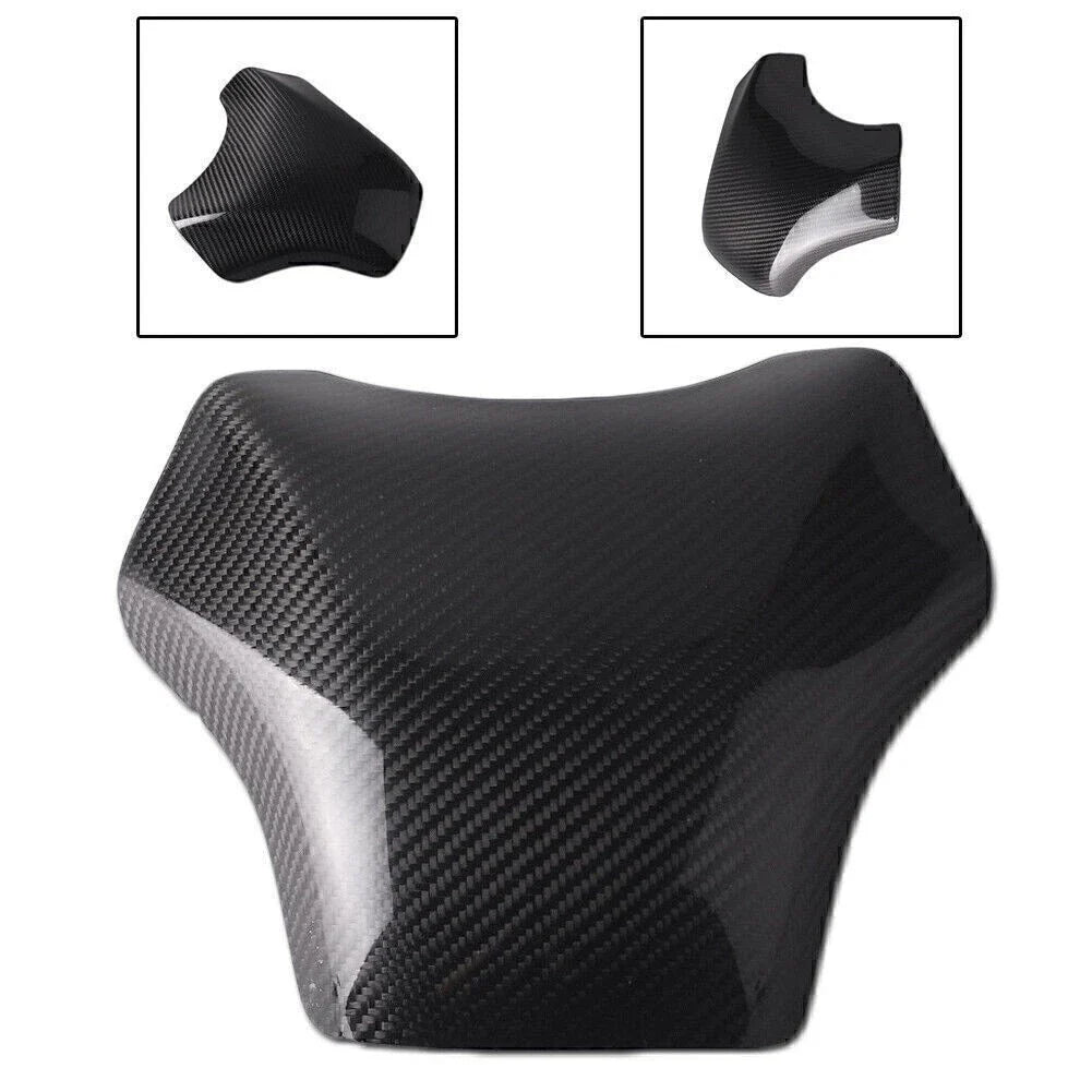 Carbon Fiber Fuel Gas Tank Cover Protector for Kawasaki Ninja ZX10R (2004-2005)