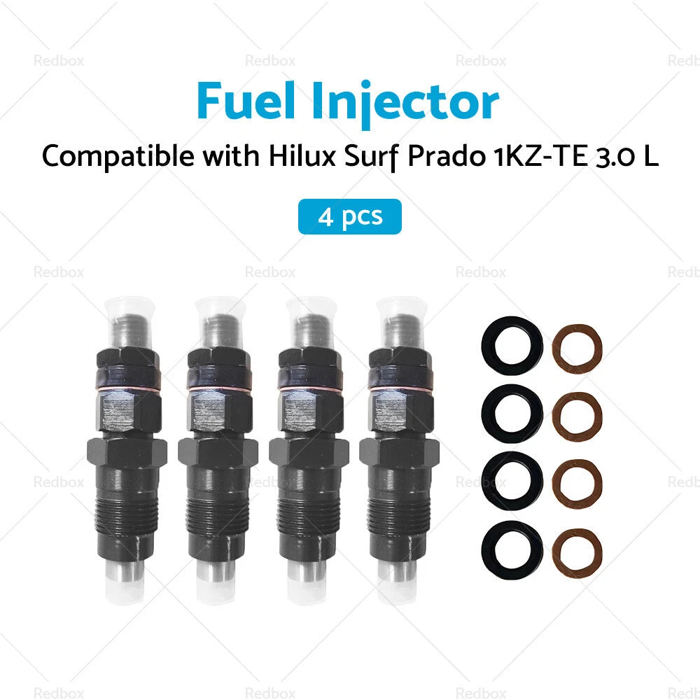 Diesel Fuel Injectors for Toyota Hilux Surf Prado 1KZ-TE (1996-2002)