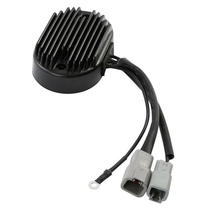 Black Voltage Regulator Rectifier for Harley Softail Deluxe Fatboy (2007)