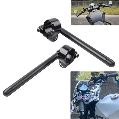 52MM Cafe Racer 7/8" Clip-On Handlebar for Universal Motorcycles