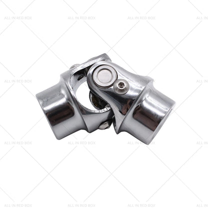 3/4" Round Stainless Steel Universal Single Steering Shaft U Joint for Car