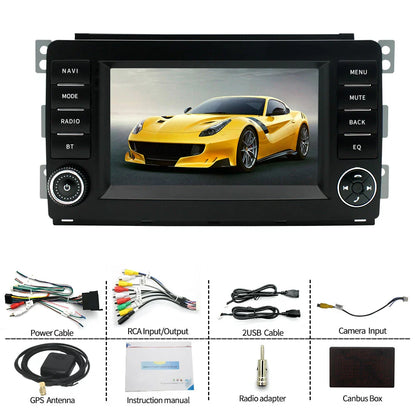 Carplay Stereo Radio for 2005-2010 Smart Fortwo 7" Android GPS 4+32GB