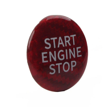 Red Engine Start Stop Button Cover for BMW G20 G14 G15 G29 G05 G06 G07 (2019-2021)