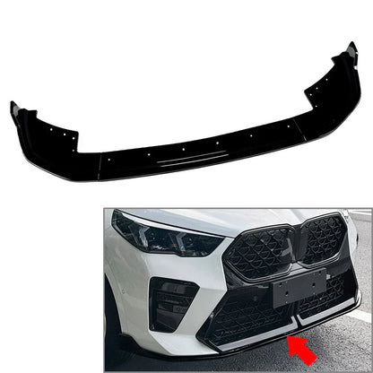 Front Bumper Splitter Spoiler Lip for BMW X2 M Sport (2023-2025)