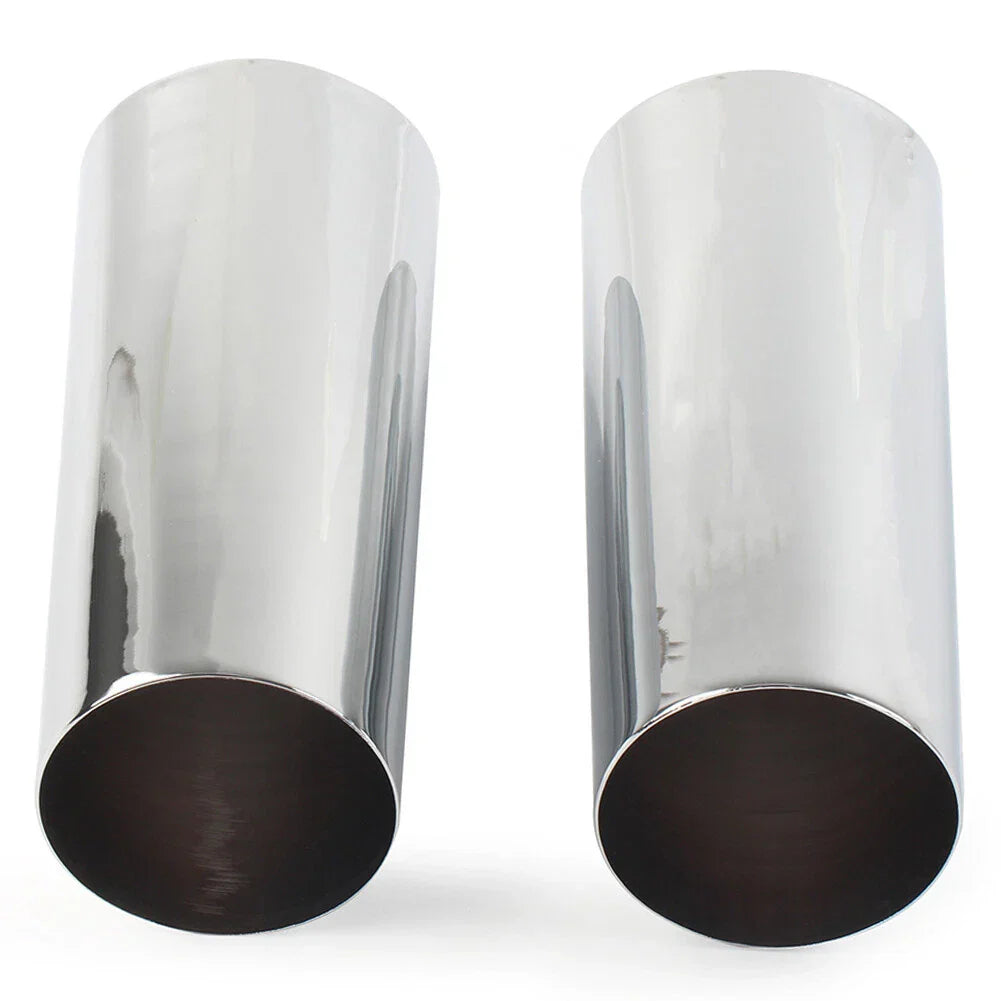 Smooth Fork Tube Slider Covers for Harley Electra Tri Glide FLHX (2009-2023)