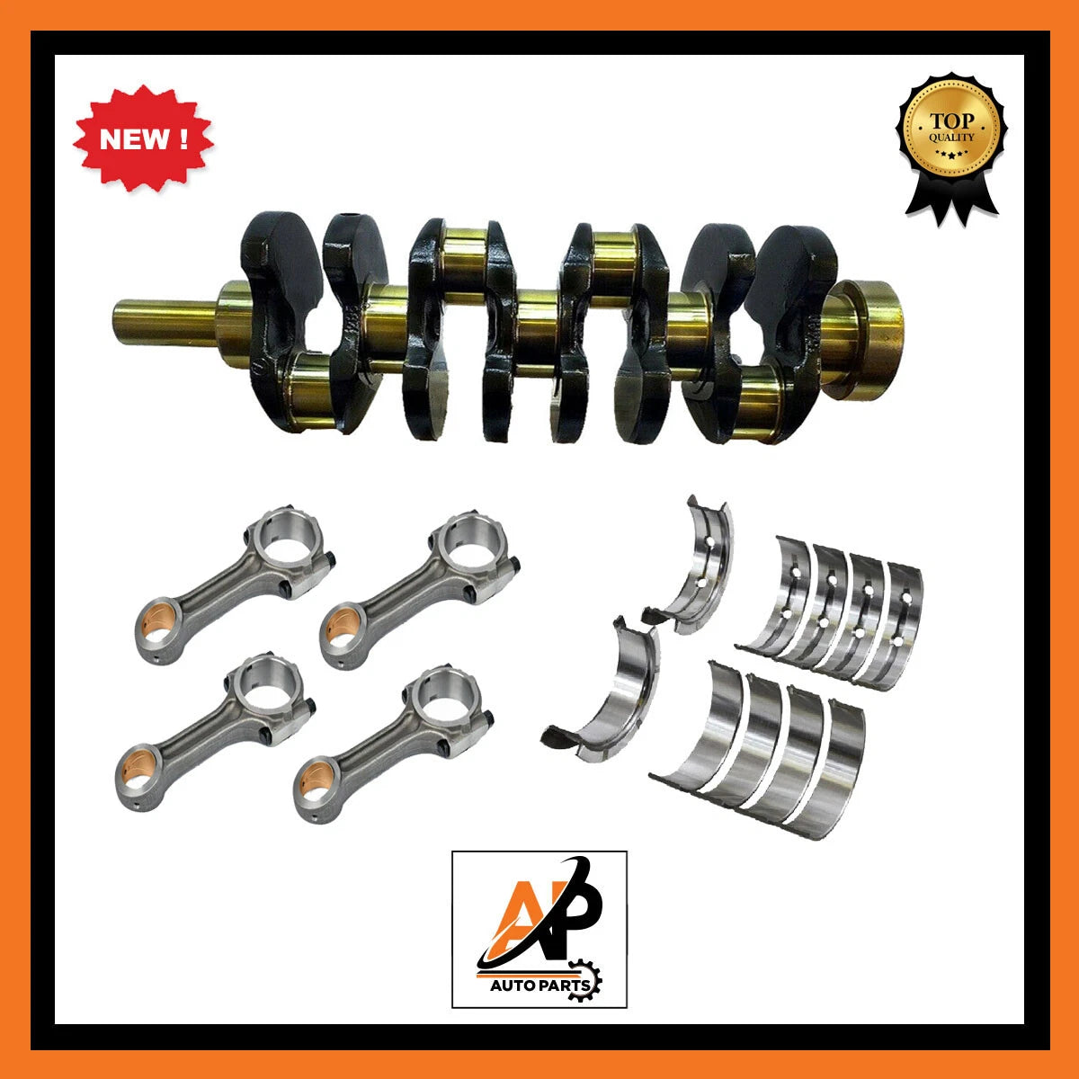 Crankshaft Connecting Rod Bearing Set for Hyundai Kia 2.5 D4CB () (1995–2011)