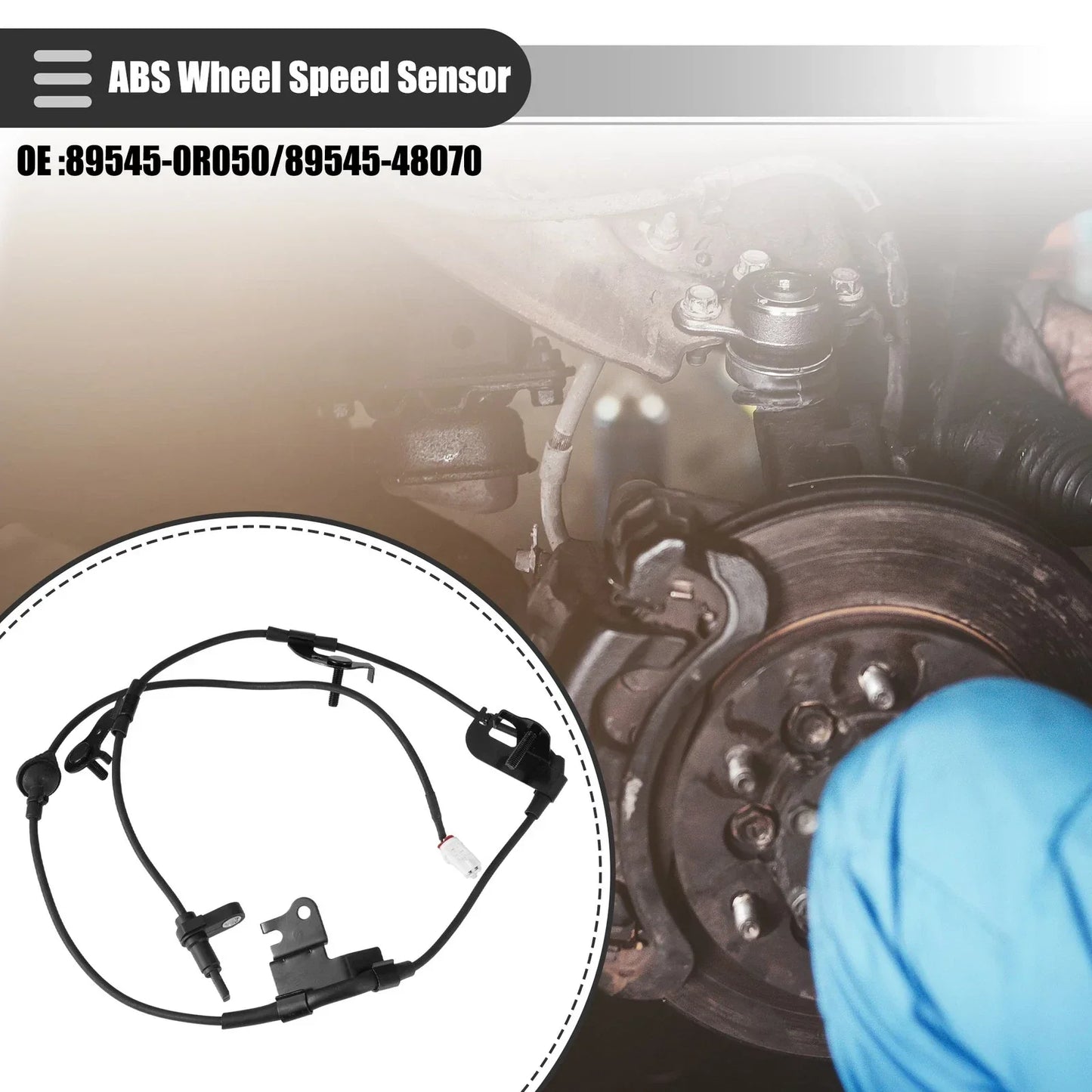 Rear Right ABS Wheel Speed Sensor for Lexus NX200t (2015-2018)
