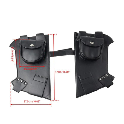 Soft Lowers Chaps Leg Warmers for Harley Electra Glide FLHT FLHS (1997-2009)