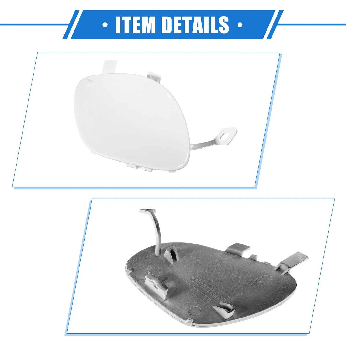 Front Bumper Tow Hook Eye Hole Cover for Mercedes-Benz E450 (2019-2020)