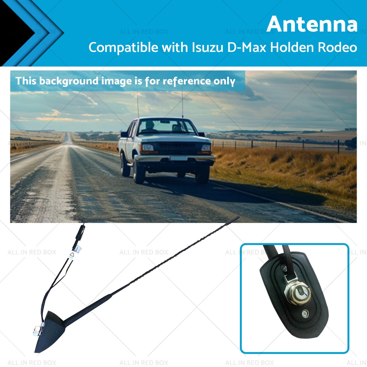 Aerial Antenna for Isuzu D-Max MUX (2012-2023)