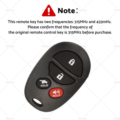 Remote Car Key with Battery 315 MHz for Toyota Aurion Kluger (2006-2013)