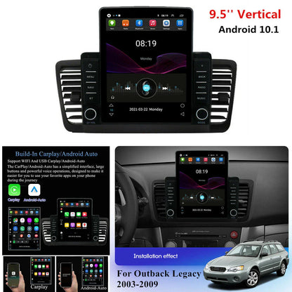 9.5" Android 10.1 Car Stereo GPS Radio for Subaru Outback Legacy (2003-2009)