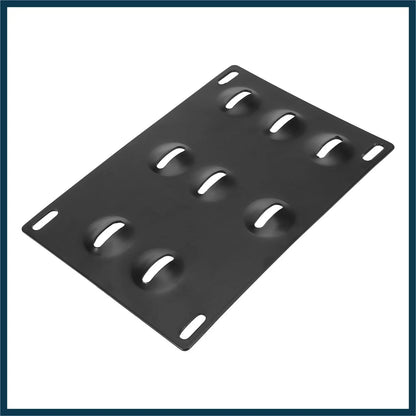 Bumper Tow Hook License Plate Mount Bracket for Mercedes