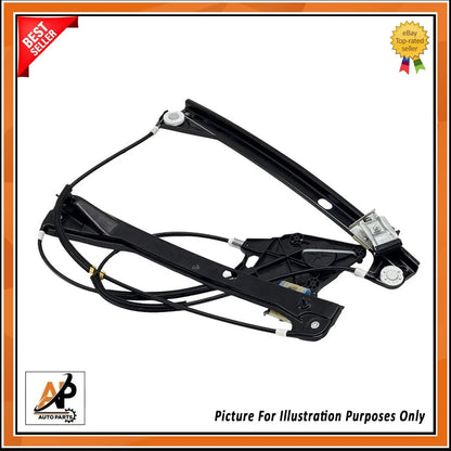 Front Right Window Regulator Mechanism for VW Polo Mk5 3-Door (2009–2017)