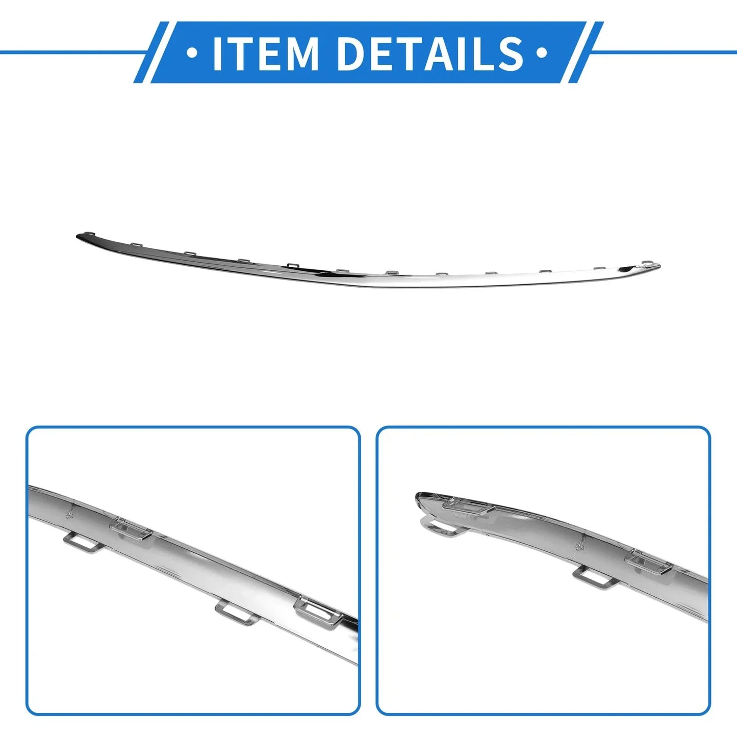 Bumper Grille Trim Garnish for Mercedes-Benz W213/E (2021-2023)