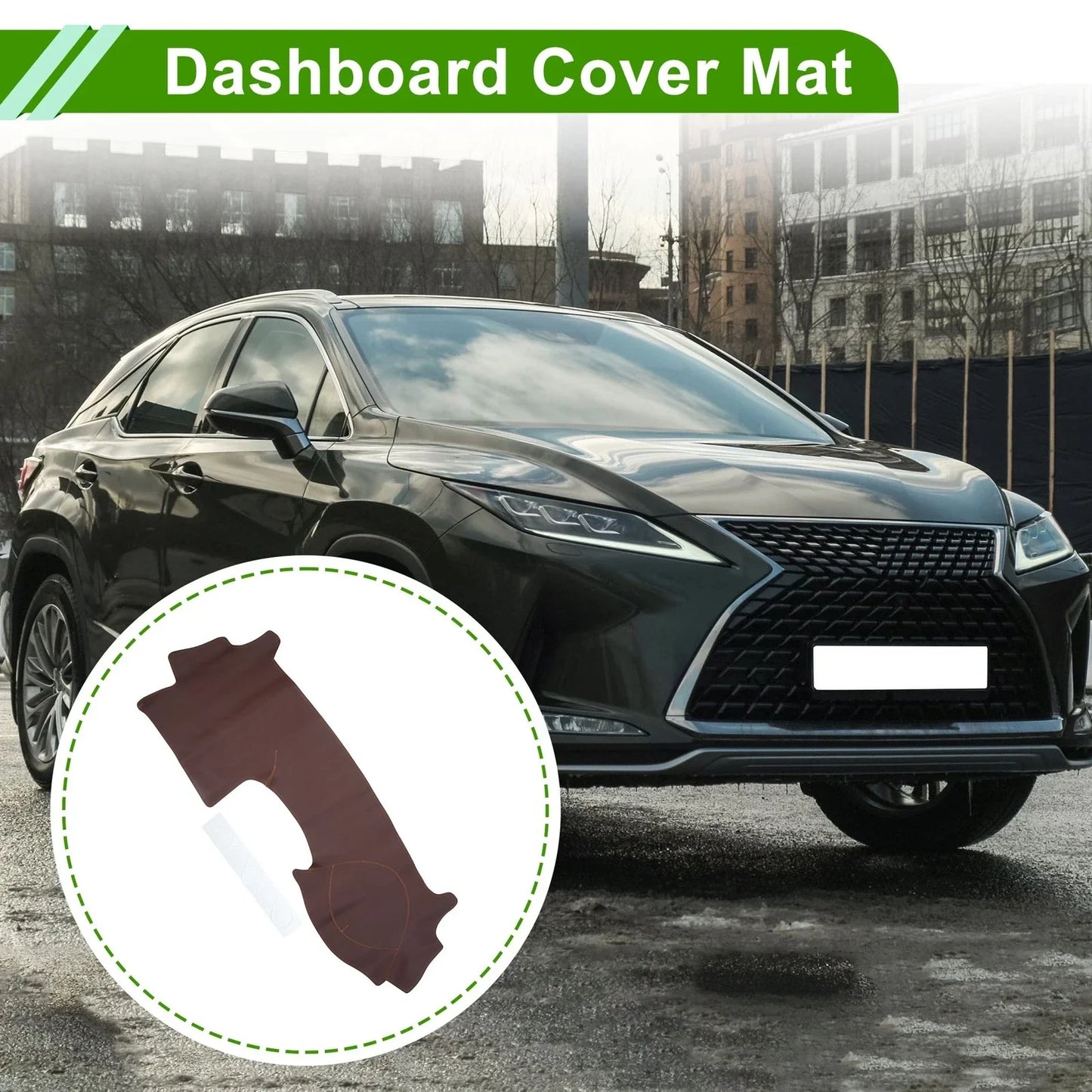 Dashboard Cover Mat for Lexus RX300 (1999-2003) - Brown Dash Cover