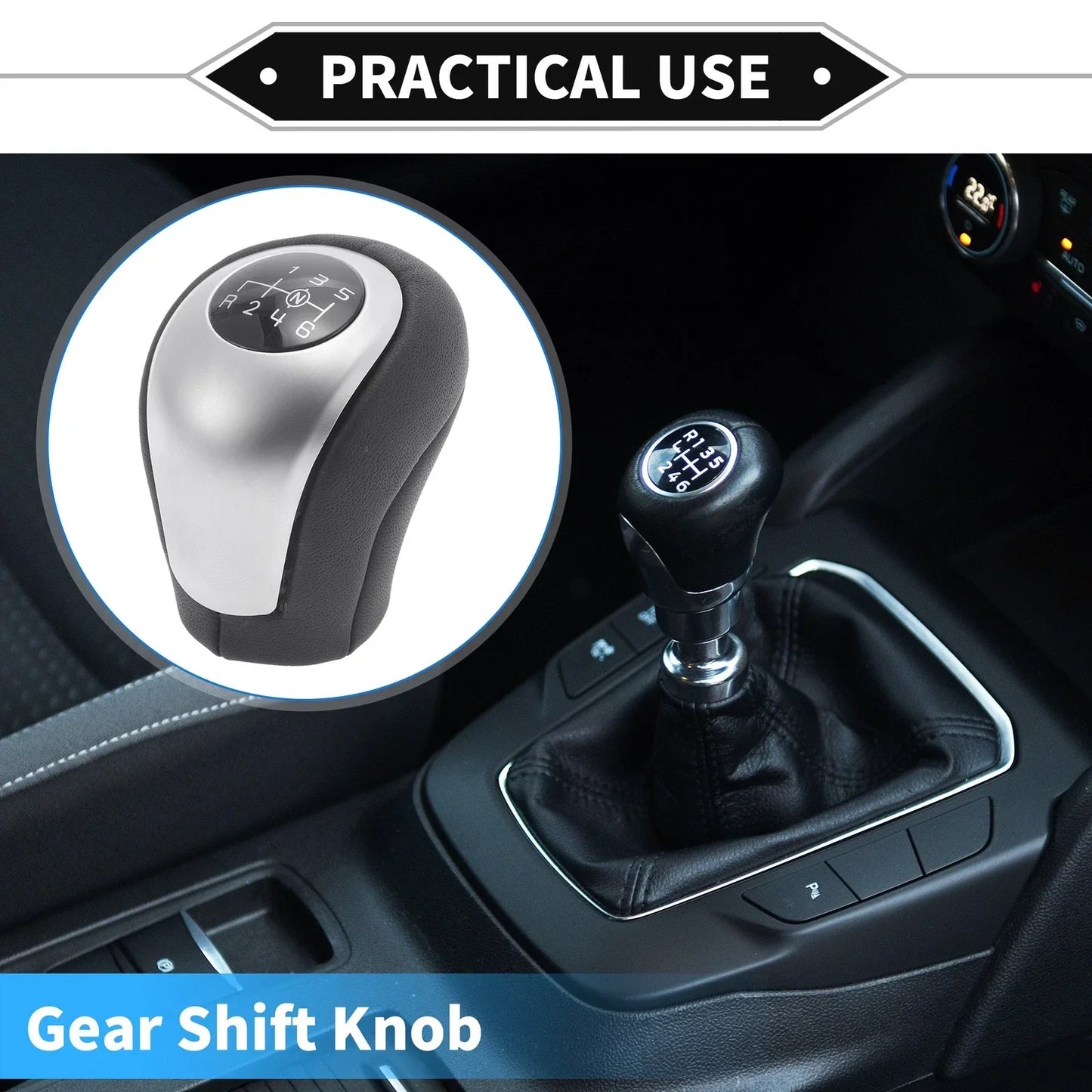 6 Speed Manual Gear Shifter Knob for Mercedes Benz Vito W447 (2017-2021)