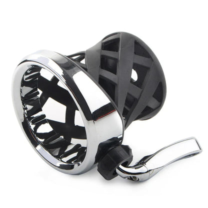 Handlebar Cup Holder Drink w/Mesh Basket for Harley Dyna, Fatboy, Tour Glide