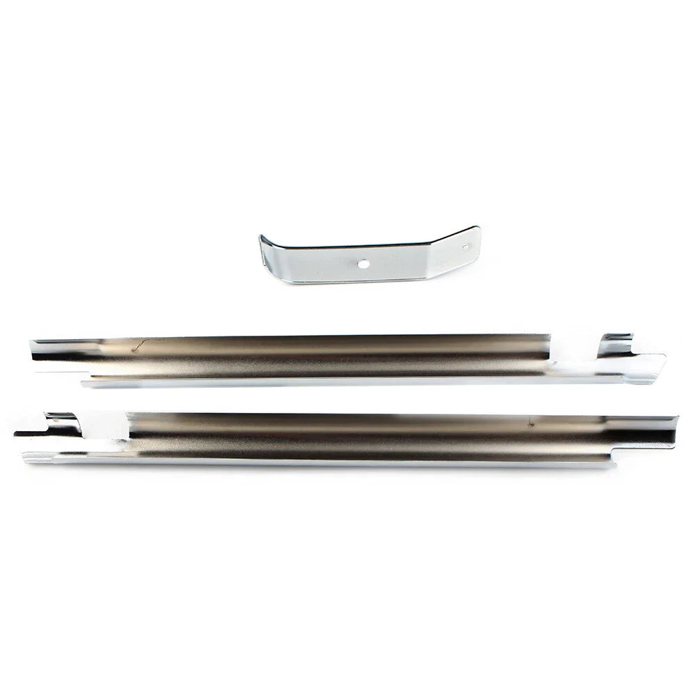 Chrome Down Tube Frame Covers for Harley Softail Twin Cam (2000-2006)