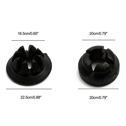 Hood Support Prop Rod Holder Clip Black+White for Accord Prelude