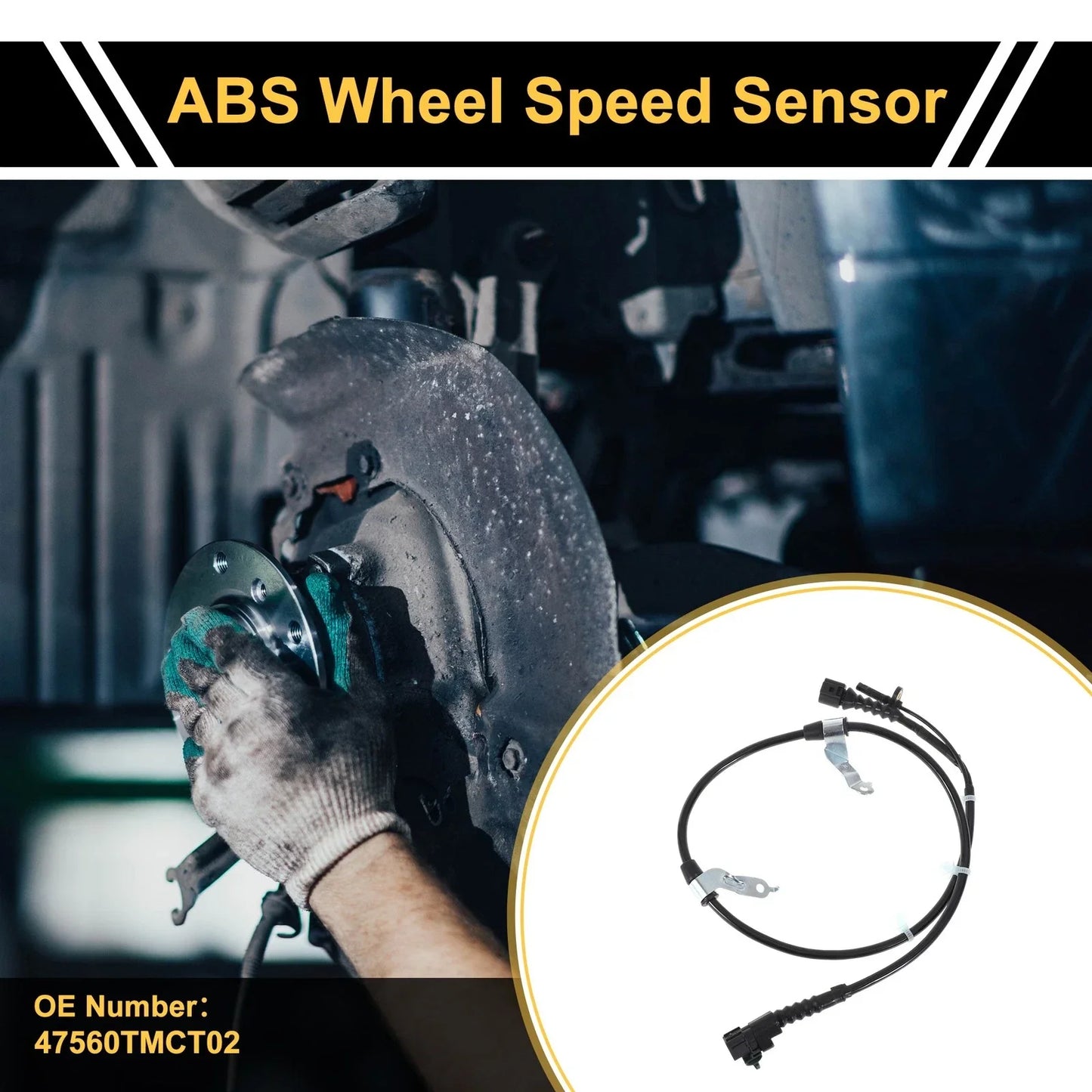 ABS Wheel Speed Sensor for Honda CR-V 2017-2023 Rear Left