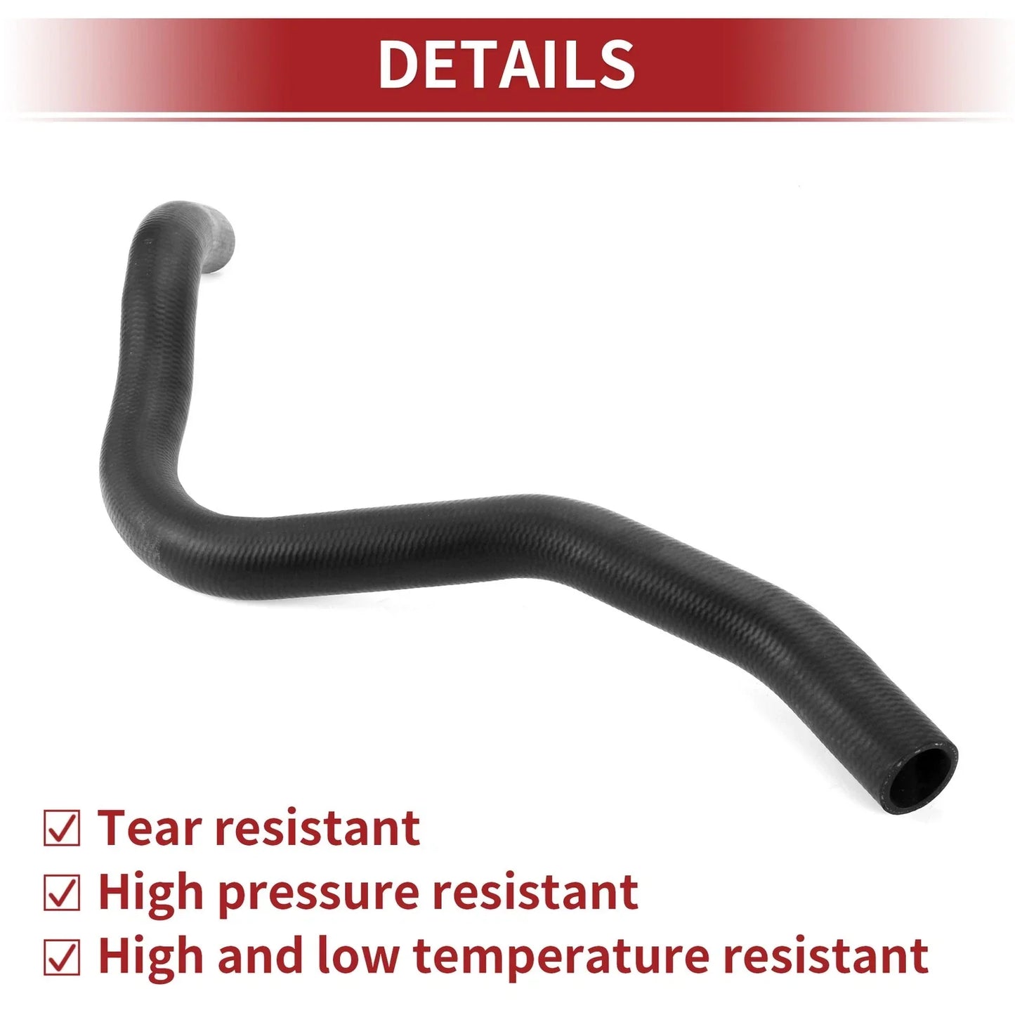 Radiator Hose for Honda Accord 2013-2017 - Rubber Black (2013-2017)