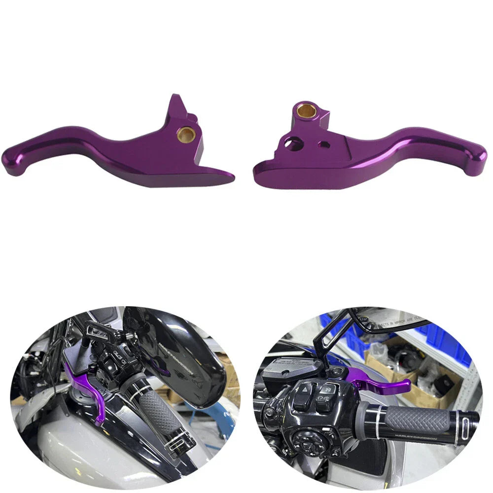 Brake Clutch Lever Pair for Harley Softail '15-22 FXBR FXSB FLDE FLSB FXST FXBBS