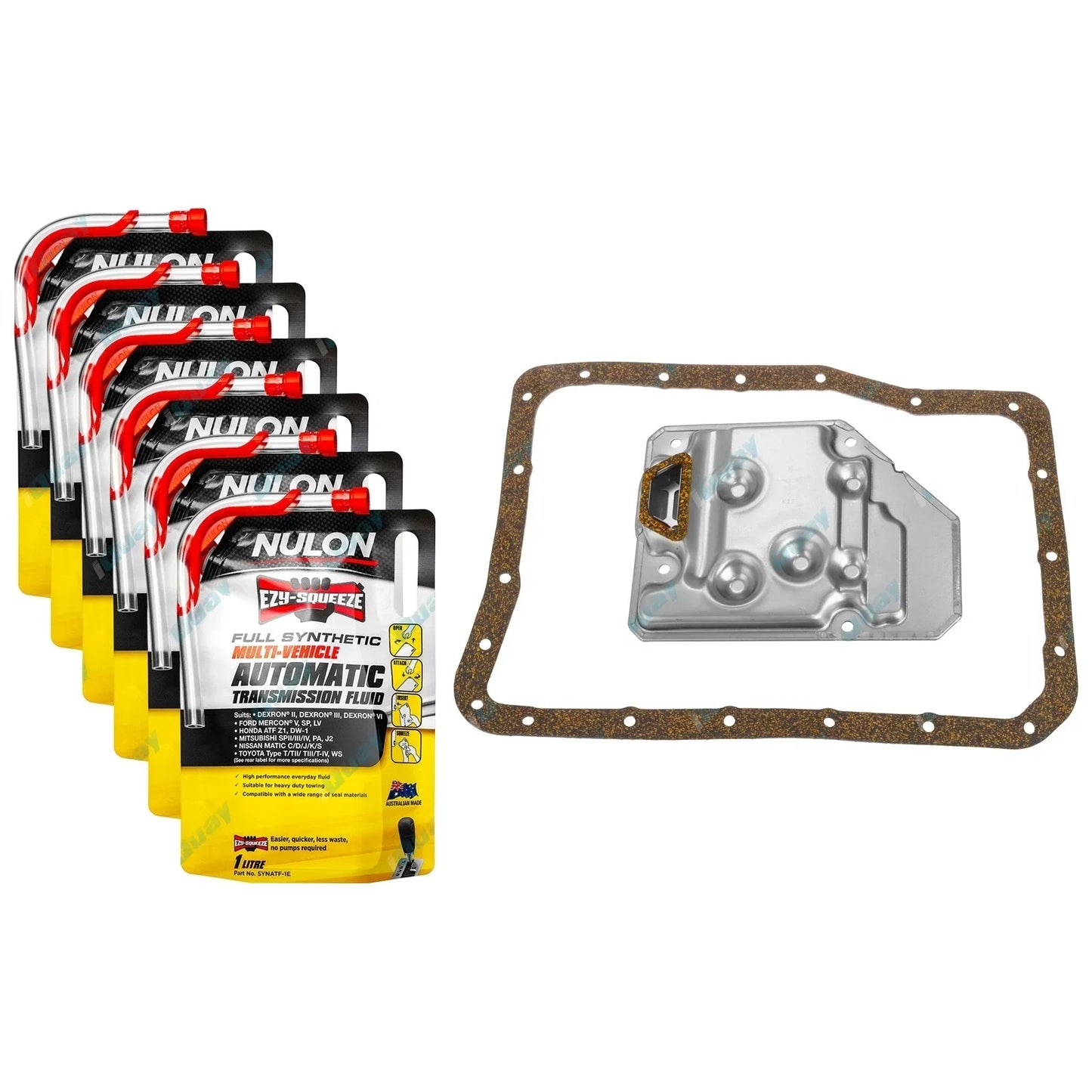 Auto Transmission Filter Service Kit + Fluid Oil for Toyota HZJ105 FZJ105 (1998-2007)
