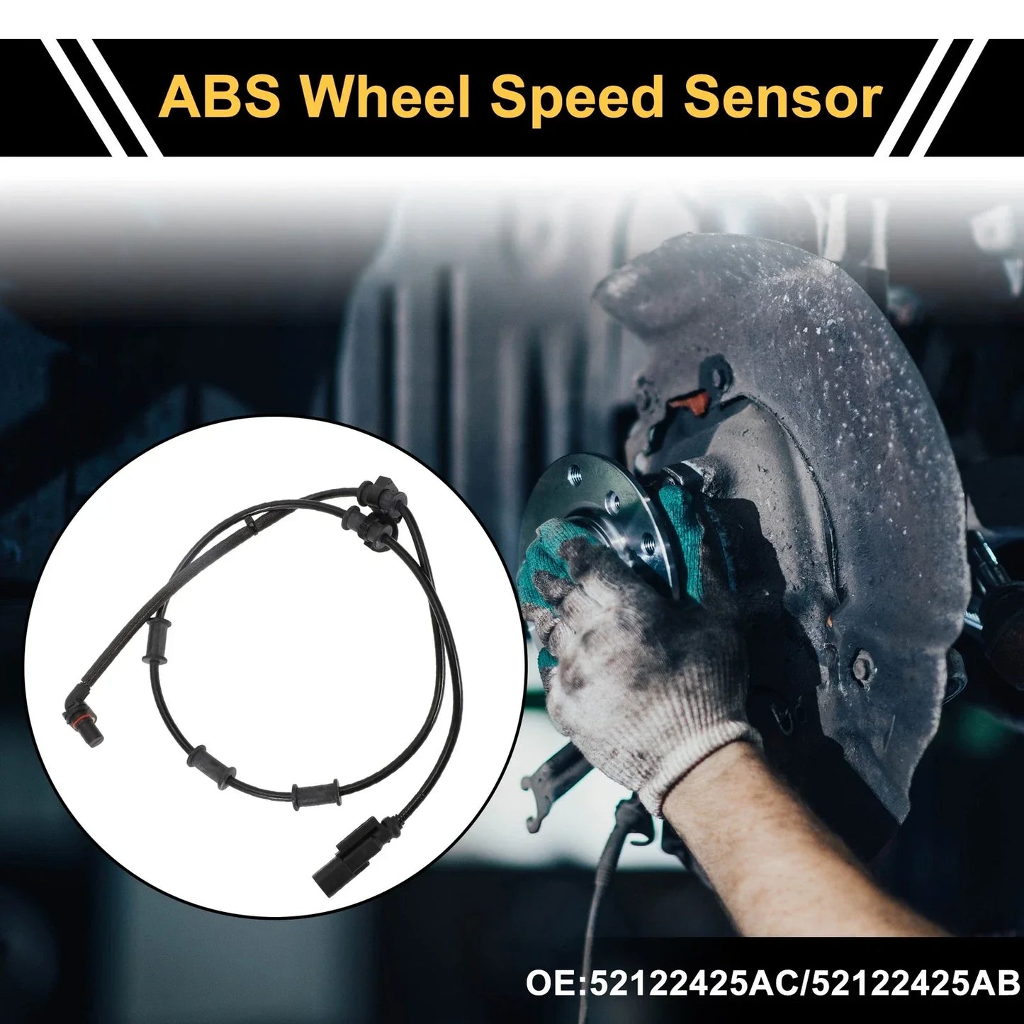 ABS Wheel Speed Sensor for Dodge Ram 2500 Front Left & Right (2003-2010)