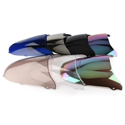 Front Windshield for Kawasaki ZX6R 1998-1999 White Windproof Screen