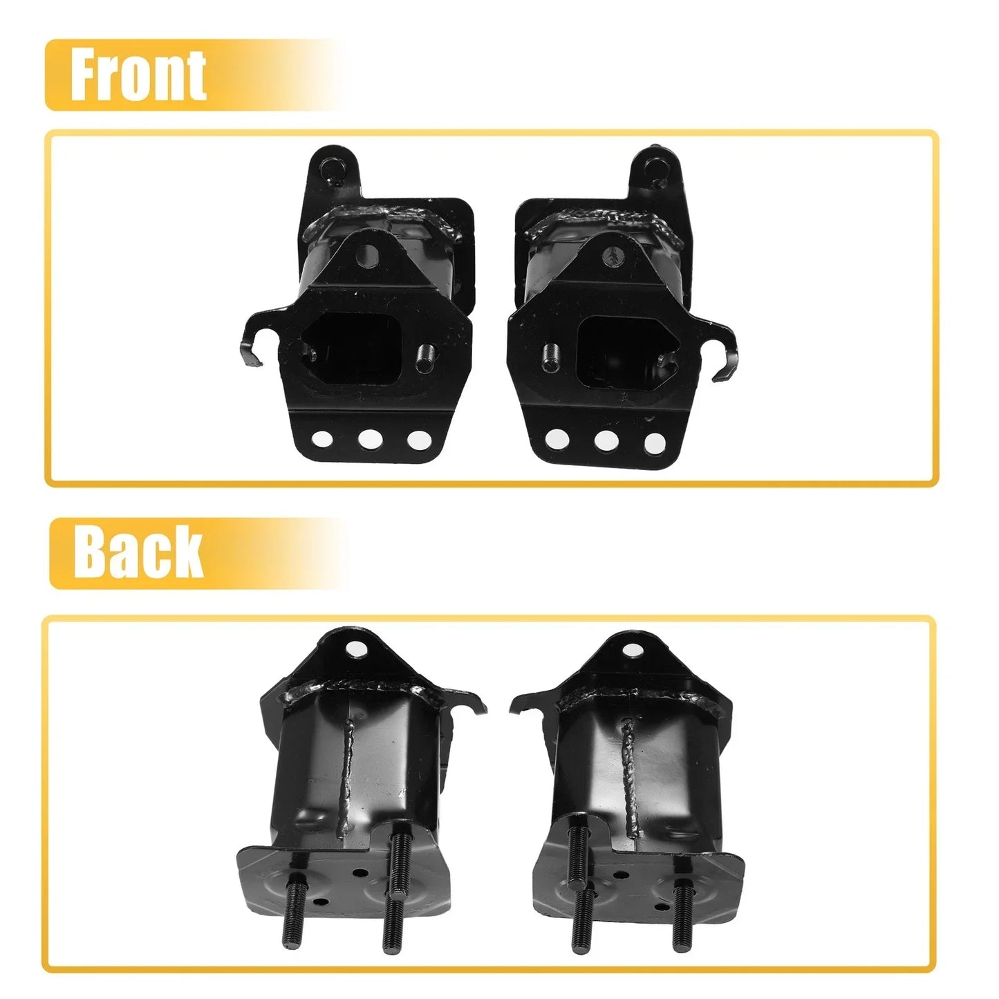 Front Left Right Bumper Bracket for Lexus GX460 (2010-2021)