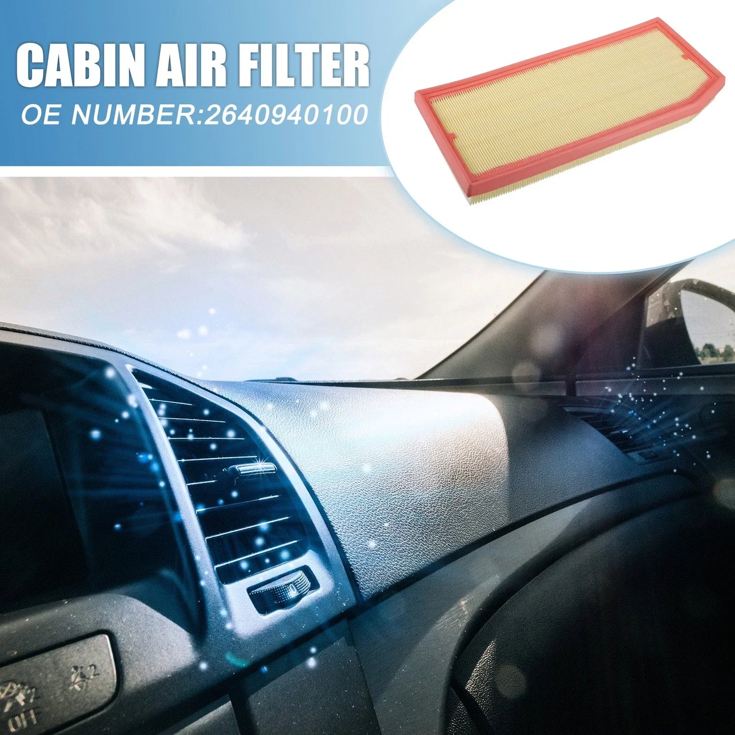 Cabin Air Filter & Engine Air Filter for Mercedes-Benz C300 (2019-2021)
