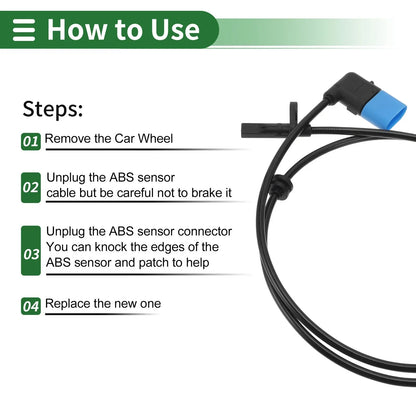 ABS Wheel Speed Sensor for Mercedes-Benz CLA250 (2014-2019)