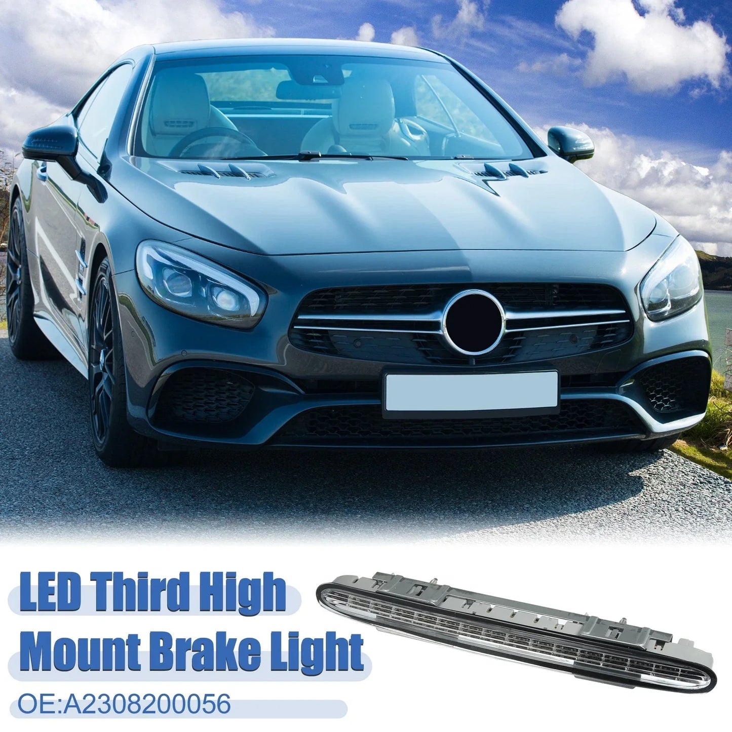 High Level Third Rear Brake Stop Light for Mercedes-Benz (A2308200056)