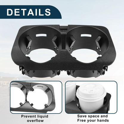 Cup Holder for Mercedes Benz W463 (2019-2023) - Practical Drink Holder Black