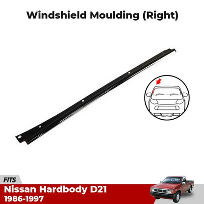 Side Windshield Moulding Front RH Fits Nissan Navara D21 Ute Truck 86-97 New D10