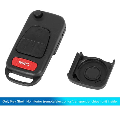 Key Shell Case for Mercedes-Benz 4 Button Key