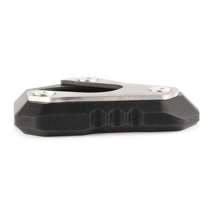 Kickstand Extension Plate Pad for Kawasaki Z650 2017-2018 Black