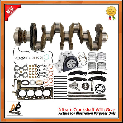 Engine Crankshaft Gear Rebuild Parts Kit for BMW 2.0 N47D20 (2007–2015)
