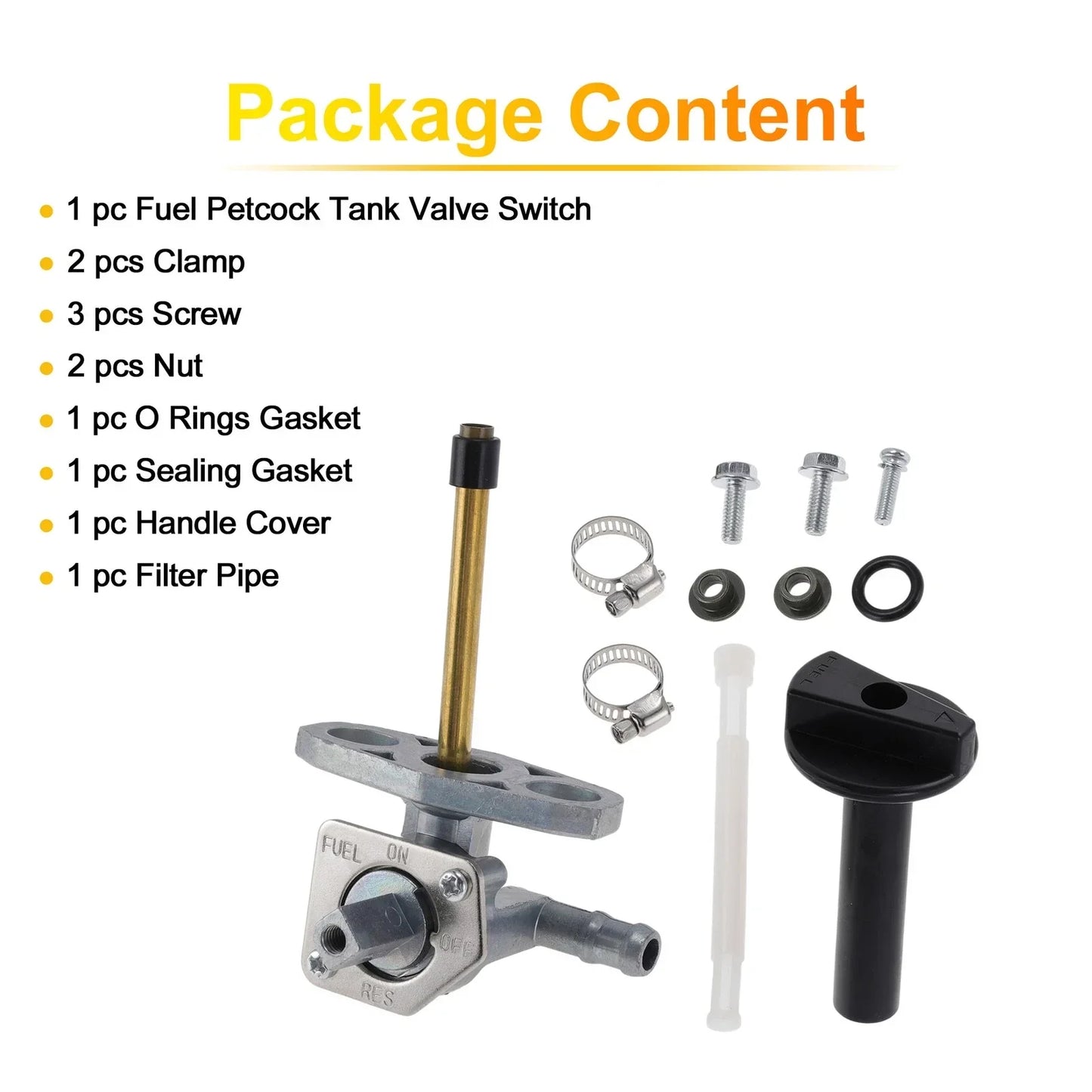 ATV Fuel Valve Petcock Gas Tank Switch for Honda Sportrax 400 (2000-2007)