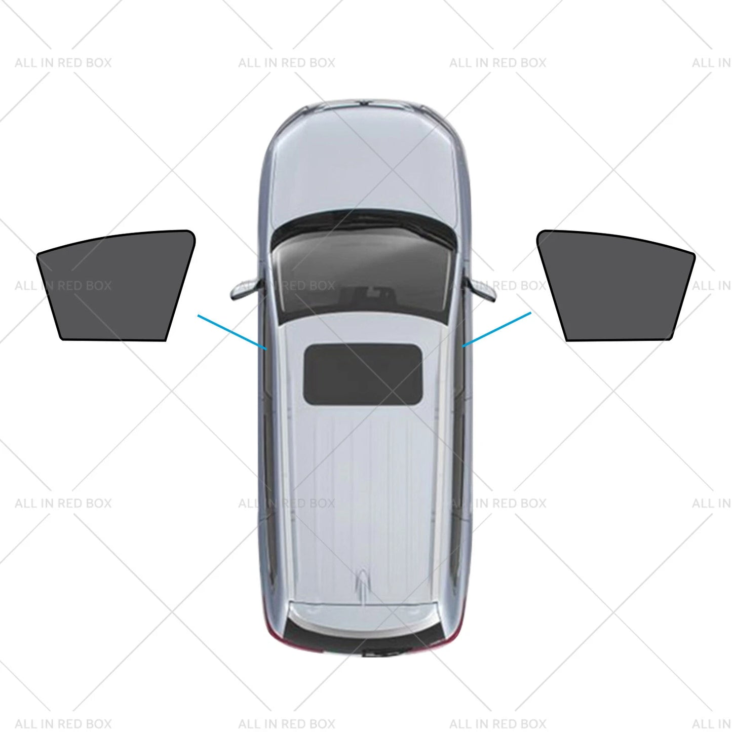 Magnetic Mesh Sun Blind Shades for Lexus NX Series (2022-2024)