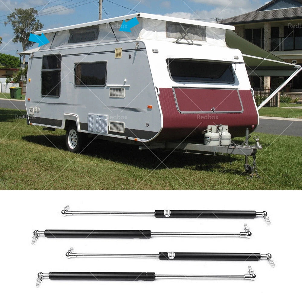 4 x Gas Struts 825mm 330N for Jayco Coromal Caravan Pop Top