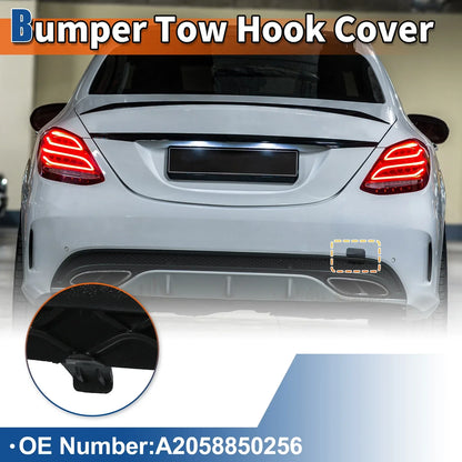 Rear Bumper Tow Hook Cover for Mercedes-Benz (2019-2023) - Tenorite Grey